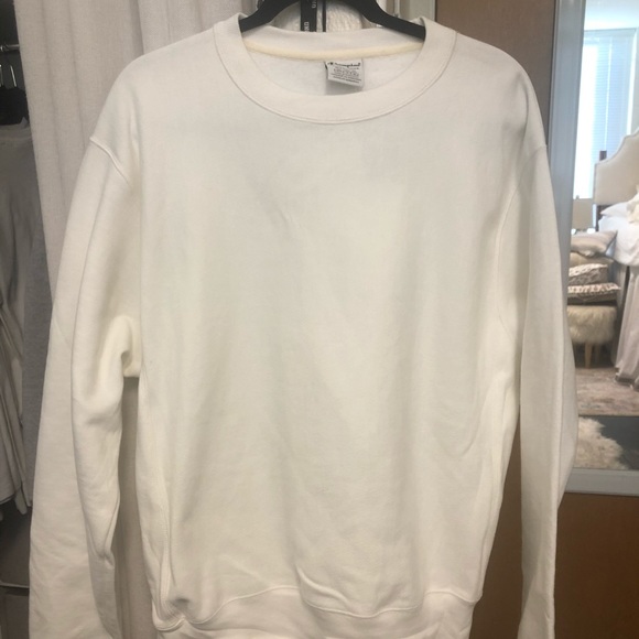 White champion crewneck oversized - Picture 1 of 3